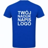 Męska koszulka T-shirt 100% miękka bawełna chabrowa z twoim nadrukiem roz. 3XL
